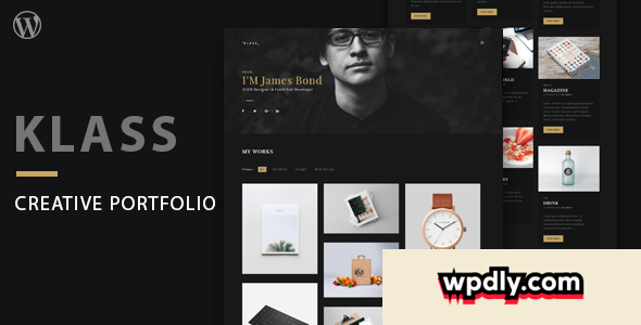klass-v10---dark-minimal-portfolio-wordpress-theme