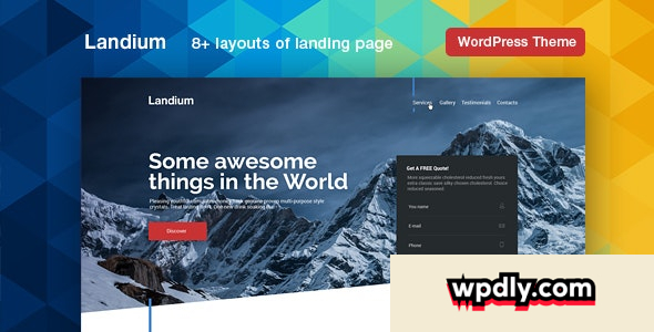landium-v222---wordpress-app-landing-page