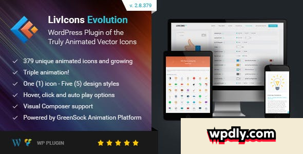livicons-evolution-for-wordpress-v29387---the-next-generation-of-the-truly-animated-vector-icons