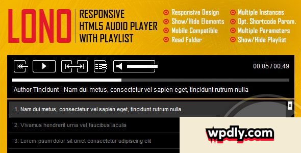 lono-v11---responsive-html5-audio-player-with-playlist-wordpress-plugin