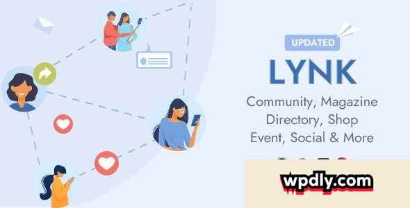 lynk-v350---social-networking-and-community-theme