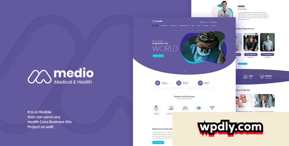 medio-v143---medical-organization-wordpress-theme