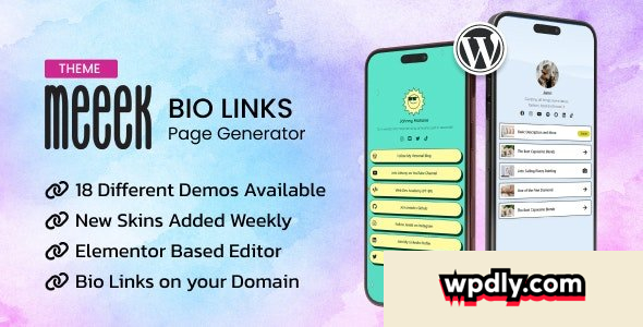 meeek-v13---bio-links-builder-theme
