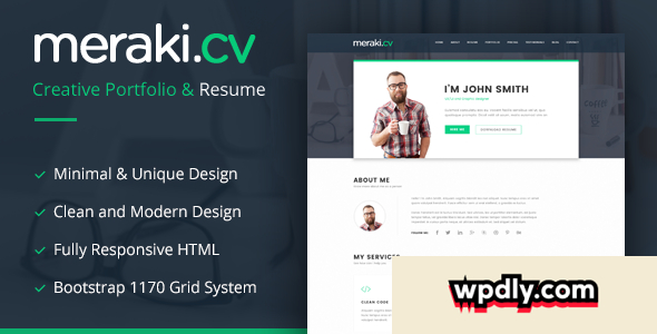 meraki-v14---one-page-resume-wordpress-theme