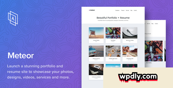 meteor-v110---beautiful-portfolio-and-resume-theme