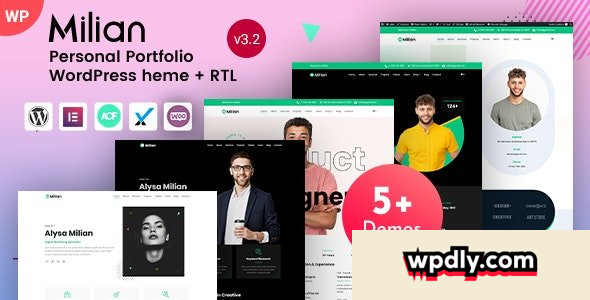 milian-v32---personal-portfolio-amp-online-resume-cv-wordpress-theme