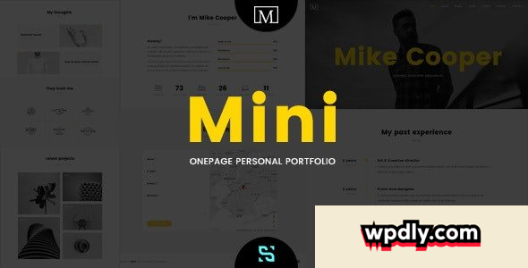 mini-v169---onepage-personal-portfolio-theme