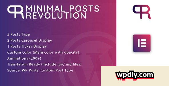 minimal-posts-revolution-for-elementor-v10---wordpress-plugin
