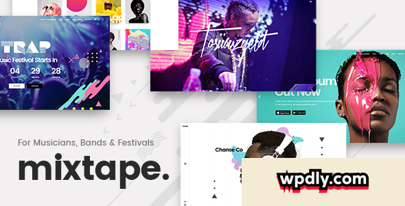 mixtape-v18---music-theme-for-artists-bands-and-festivals