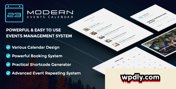 Modern Events Calendar v2.4.0 – Responsive Event Scheduler
