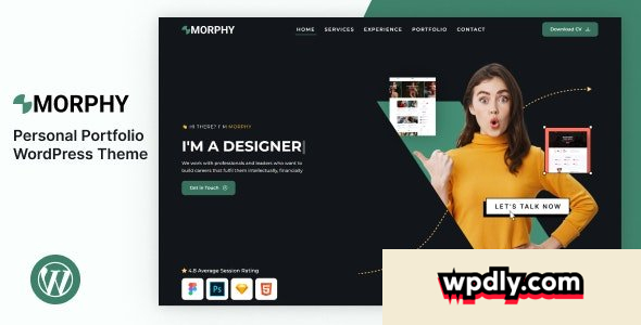 morphy-v10--personal-portfolio-wordpress-theme