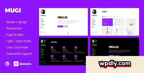 mugi-v104---personal-portfolio-amp-resume-wordpress-theme