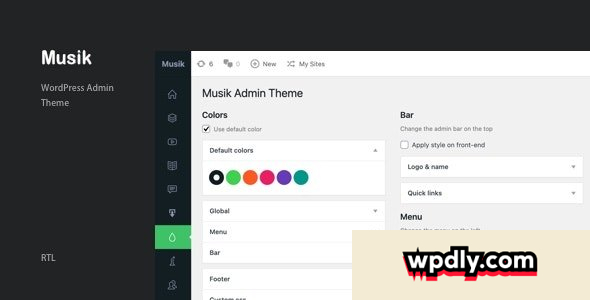 musik-v30---wordpress-admin-theme