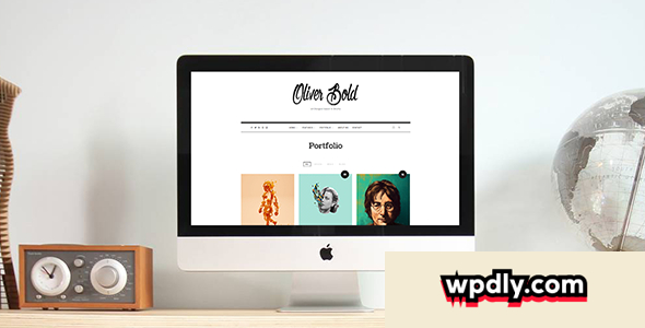 oliver-v109---classic--minimal-portfolio-theme