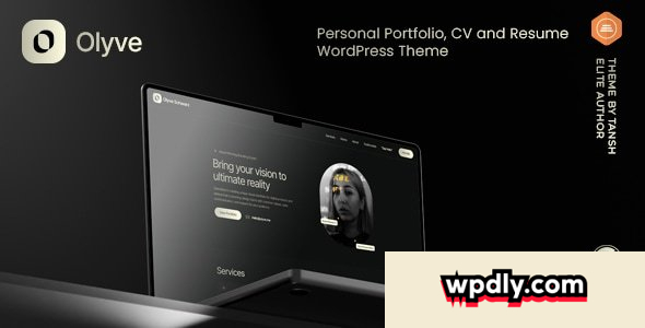 olyve-v107---personal-portfolio-wordpress-theme