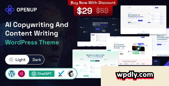 openup-v107---ai-content-writer-amp-ai-application-wordpress-theme