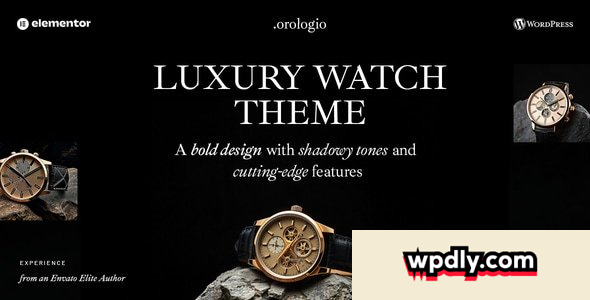 Orologio v1.0 – Luxury Watch Store WordPress Theme