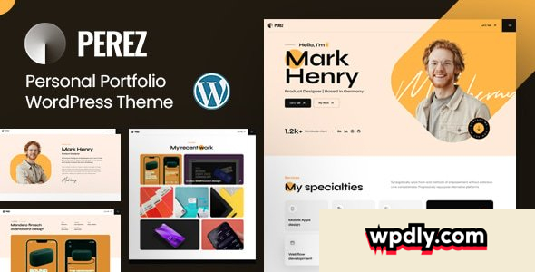 perez-v10---personal-portfolio-wordpress-theme