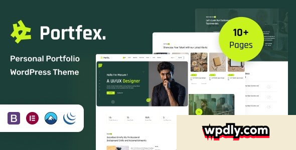 portfex-v100---personal-portfolio-wordpress-theme