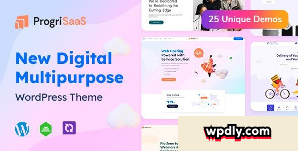 progrisaas-v110---creative-landing-page-wordpress-theme