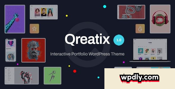 qreatix-v10---interactive-portfolio-wordpress-theme