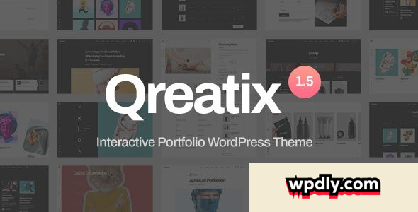 qreatix-v154--interactive-portfolio-wordpress-theme