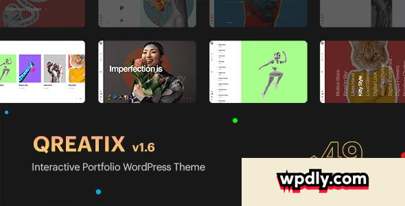 qreatix-v166--interactive-portfolio-wordpress-theme