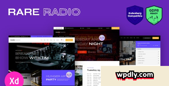 rare-radio-v10---online-music-radio-station-amp-podcast-wordpress-theme
