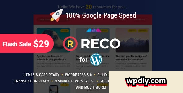 reco-v300---minimal-theme-for-freebies