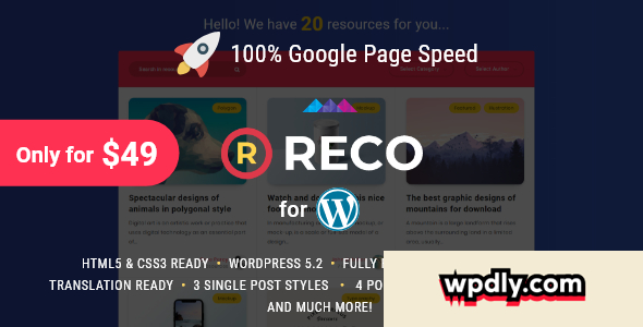 reco-v405---minimal-theme-for-freebies