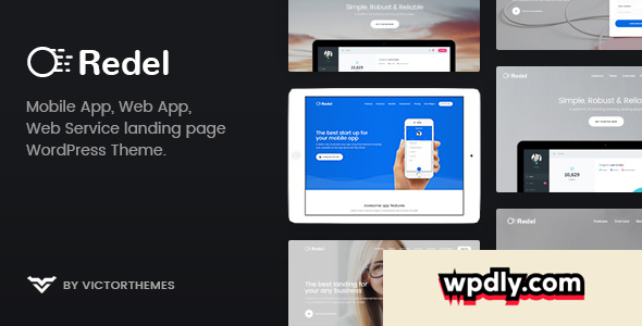redel-v180---responsive-app-landing-wordpress-theme
