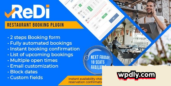 redi-v220919---restaurant-booking-plugin-for-wordpress