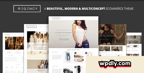Regency v1.4.5 – A Beautiful & Modern Ecommerce Theme
