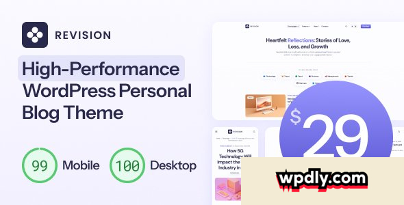 revision-v10---optimized-personal-blog-wordpress-theme