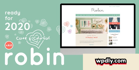 robin-v601---cute-amp-colorful-blog-theme
