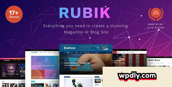 rubik-v18---a-perfect-theme-for-blog-magazine-website