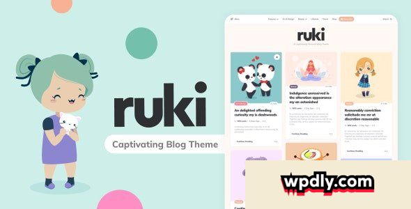 ruki-v147---a-captivating-personal-blog-theme