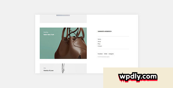 samanta-v100---minimal-portfolio-wordpress-theme