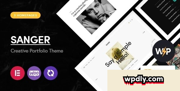 sanger-v140---personal-portfolio-for-creatives-wordpress-theme