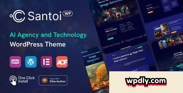 santoi-v121---ai-agency-and-technology-wordpress-theme