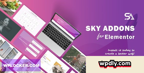 Sky Addons v3.0.0 – for Elementor Page Builder WordPress Plugin