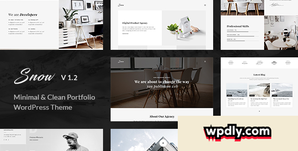 snow-v133---minimal-amp-clean-wordpress-portfolio-theme