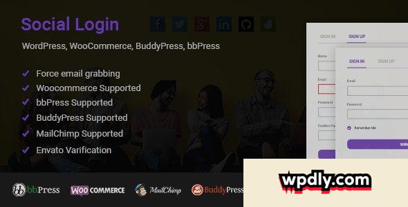 social-login-for-wordpress-woocommerce-buddypress-bbpress-v160