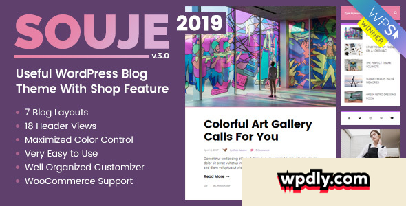 souje-v313---personal-wordpress-blog-theme