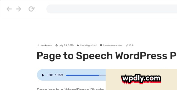 speaker-v211---page-to-speech-plugin-for-wordpress
