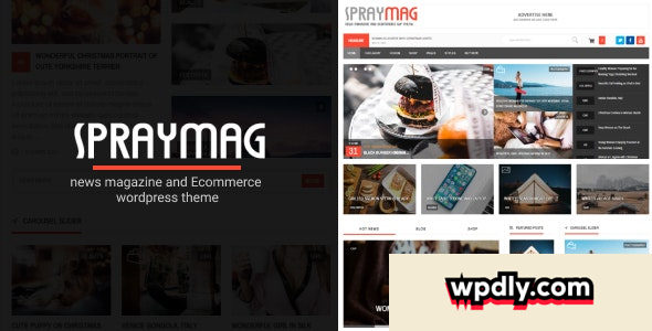Spraymag v4.0 – eCommerce, Magazine, Responsive Blog Theme