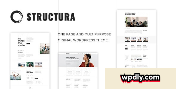 structura-v147---minimal-one-page-theme
