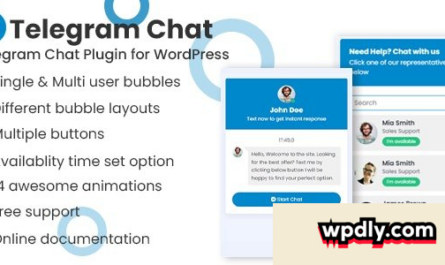 telegram-chat-support-pro-wordpress-plugin-v105