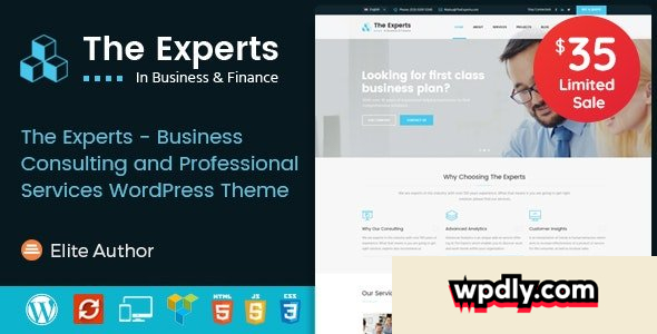 the-experts-v32---business-consulting-and-professional-services-wordpress-theme