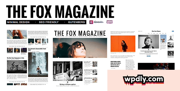 the-fox-v4221---minimal-blogmagazine-theme-for-creators